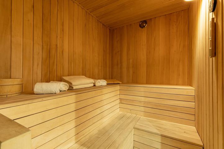 Sauna et salle de fitness de Maison Barbès